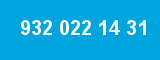 932 022 14 31